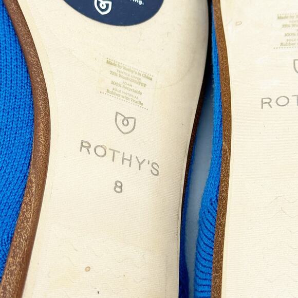 Rothy's Limited Edition The Merino Wool Tassel Slip On Loafer Flat Size W8 NWOB - Picture 8 of 10